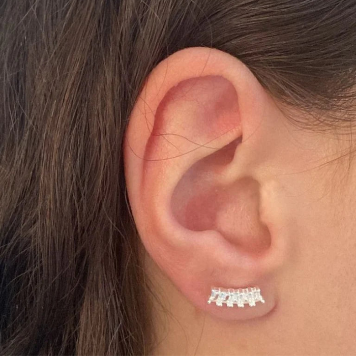 Brinco Mini Cuff Carre