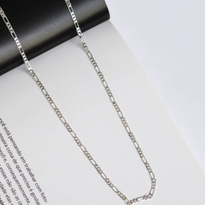 Corrente 3x1 Masculina 2mm - Prata 925