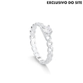 Anel Solitário Elos