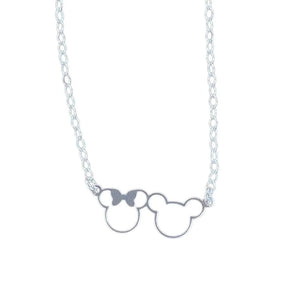 Colar Minnie e Mickey