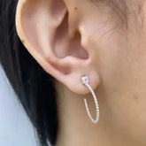 Brinco Argola Trabalhada