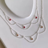 Colar Choker Quadrada