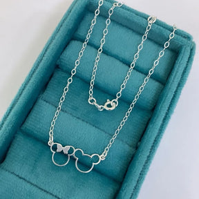 Colar Minnie e Mickey