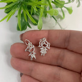 Pingente Menino ou Menina Zircônia