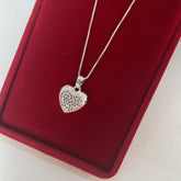 Colar Coração Cravejado