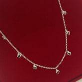 Choker Coração Zircônia Colors