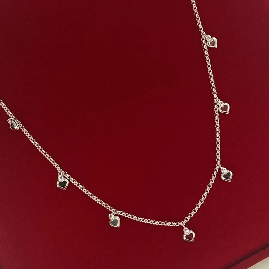 Choker Coração Zircônia Colors