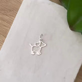 Pingente Cachorro Vazado