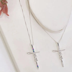 Colar Jesus Zircônias