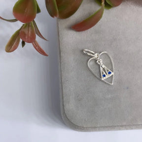 Pingente Nossa Senhora Aparecida Coração