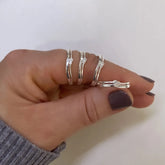 Anel Duplo Zircônia Helena